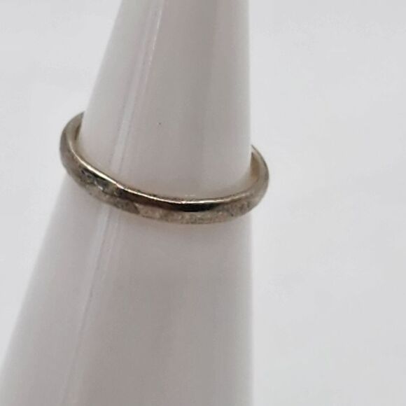 Sterling Silver Plain Band Ring (2) - Picture 3 of 5